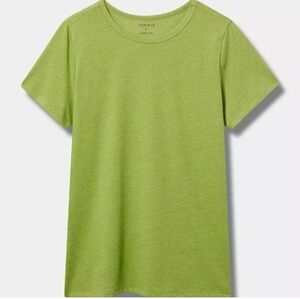 Everyday Signature Jersey Crew Tee Short Sleeve Peridot Green
